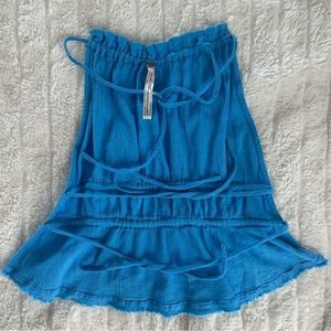 Free People Open Back Top